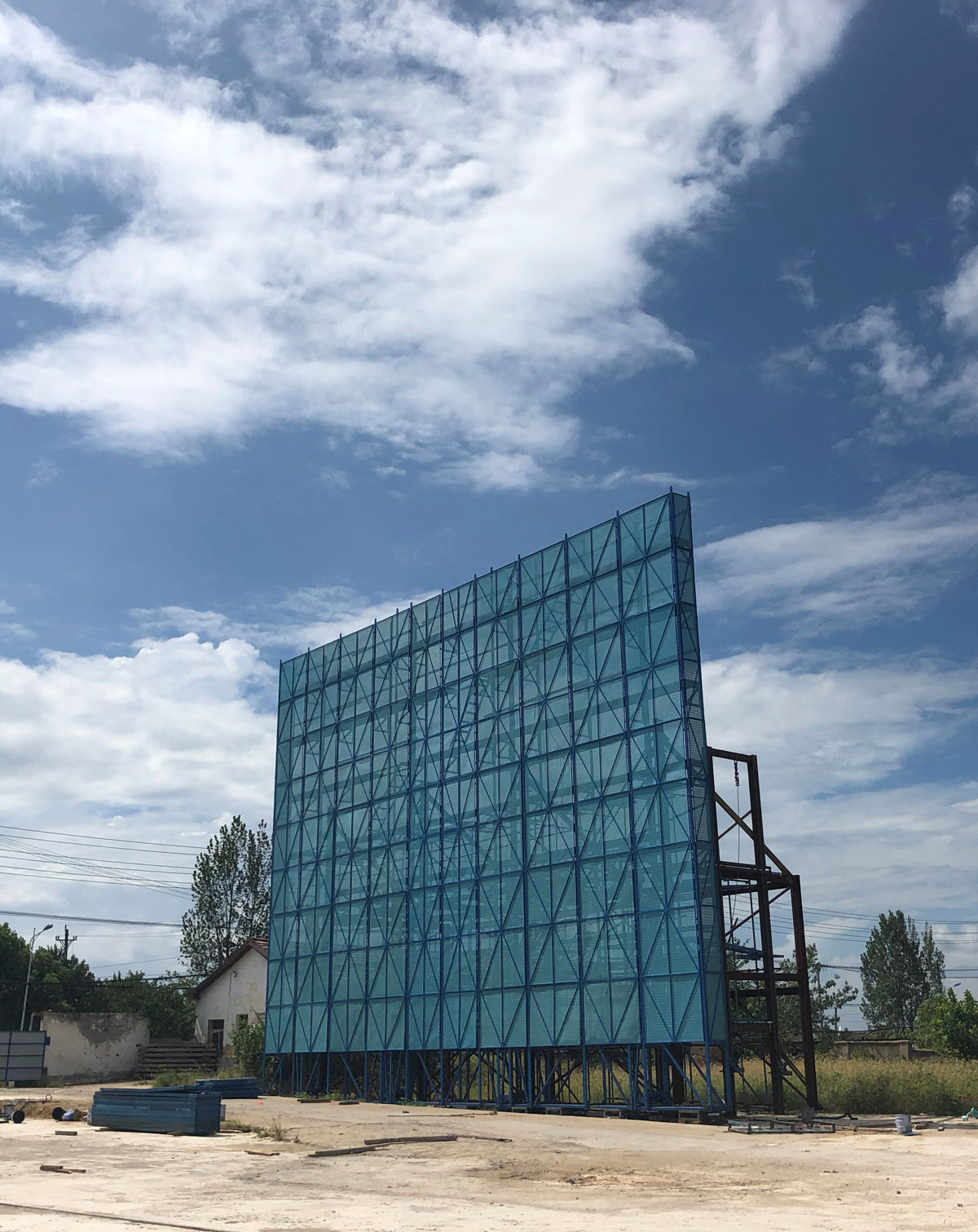 全鋼附著式升降腳手架（WY—300型）-武漢萬業(yè)建筑工程有限公司